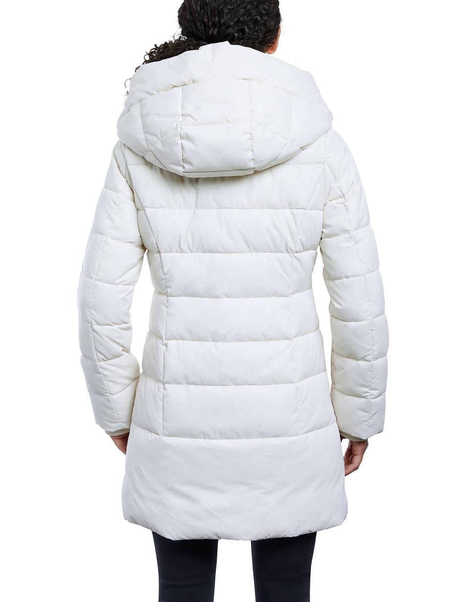 Vêtements D'extérieur Anne Klein Consider It Snap Front Puffer Jacket   | AUV-2153472